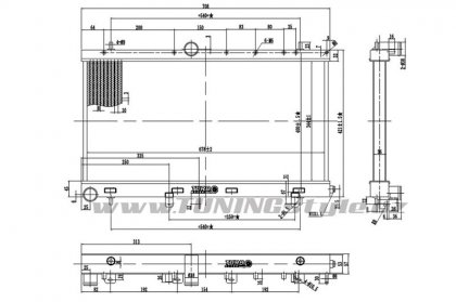 Sportovní chladič vody TurboWorks - Subaru Impreza 2002-2007 typ.A