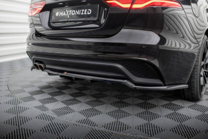 Spoiler zadního nárazniku Jaguar XE X760 Facelift černý lesklý plast