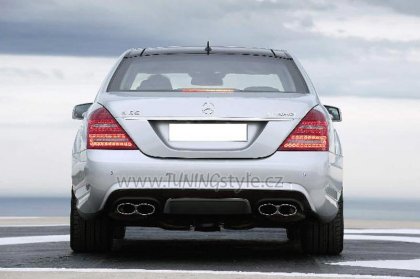 Sportovní koncovka výfuku Mercedes-Benz AMG look E65