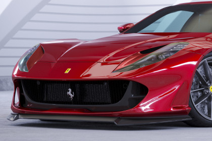 Spoiler pod přední nárazník CSR CUP pro Ferrari 812 Superfast / GTS - carbon look matný