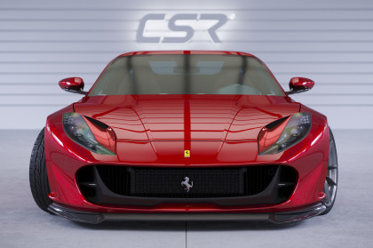 Spoiler pod přední nárazník CSR CUP pro Ferrari 812 Superfast / GTS - černý lesklý