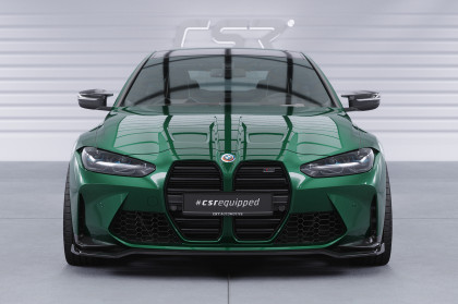 Spoiler pod přední nárazník CSR CUP pro BMW M4 G82 / G83 Competition 2021- carbon look lesklý