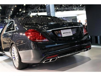 Sportovní koncovka výfuku Mercedes-Benz E63/S65 AMG look W222