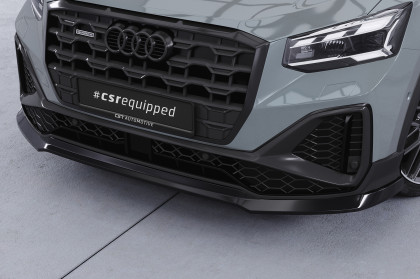 Spoiler pod přední nárazník CSR CUP pro Audi Q2 (Typ GA) S-Line 2020- carbon look matný