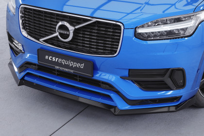 Spoiler pod přední nárazník CSR CUP pro Volvo XC90 II R-Design  2015-2019 - carbon look lesklý