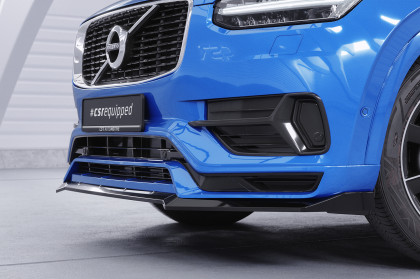 Spoiler pod přední nárazník CSR CUP pro Volvo XC90 II R-Design  2015-2019 - carbon look lesklý