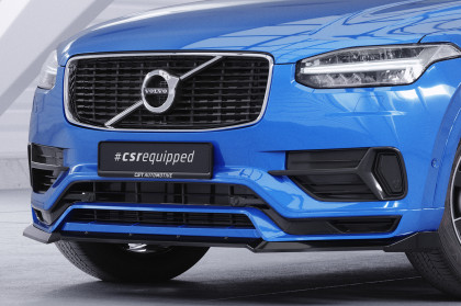 Spoiler pod přední nárazník CSR CUP pro Volvo XC90 II R-Design  2015-2019 - carbon look lesklý