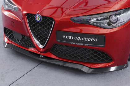 Spoiler pod přední nárazník CSR CUP pro Alfa Romeo Giulia (Typ 952) - carbon look matný
