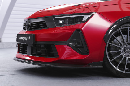Spoiler pod přední nárazník CSR CUP pro Opel Astra L 2022- carbon look lesklý