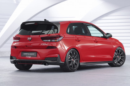 Křídlo, spoiler zadní CSR pro Hyundai I30 N (PD) - carbon look matný