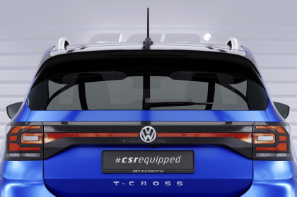 Křídlo, spoiler zadní CSR pro VW T-Cross - carbon look lesklý