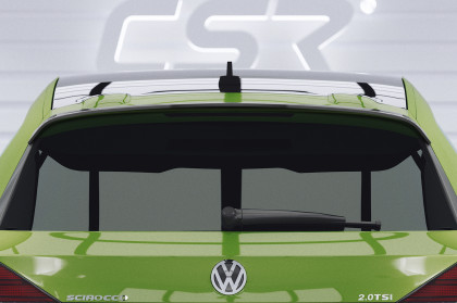 Křídlo, spoiler zadní CSR pro VW Scirocco III R/R-Line - černý matný