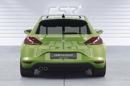 Křídlo, spoiler zadní CSR pro VW Scirocco III R/R-Line - černý lesklý