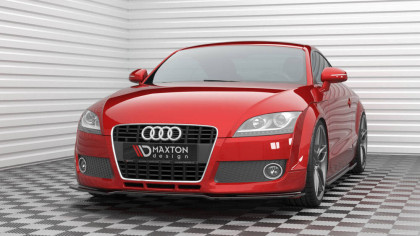 Spojler pod nárazník lipa V.2 Audi TT 8J černý lesklý plast
