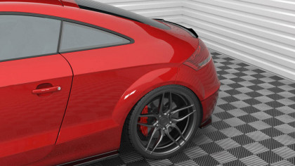 Prodloužení spoileru Audi TT 8J černý lesklý plast