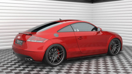 Prodloužení spoileru Audi TT 8J černý lesklý plast