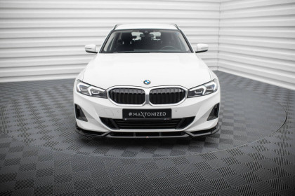 Spojler pod nárazník lipa BMW 3 Sedan / Touring G20 / G21 Facelift černý lesklý plast