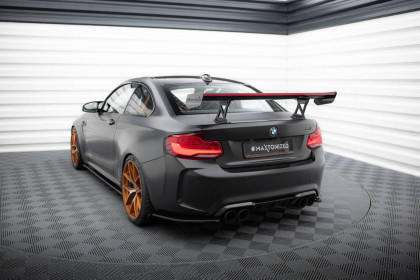 Zadní spoiler křídlo + led BMW M2 F87 carbon