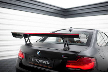 Zadní spoiler křídlo + led BMW M2 F87 carbon