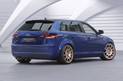 Křídlo, spoiler zadní CSR pro Audi A3 8PA - černý matný