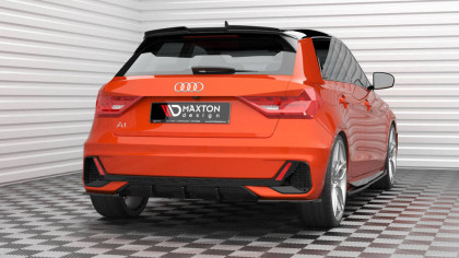 Splittery zadní boční V.2 Audi A1 S-Line GB černý lesklý plast