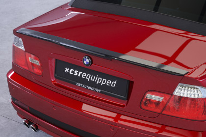 Křídlo, spoiler zadní CSR pro BMW 3 E46 Coupe / Cabrio - carbon look matný