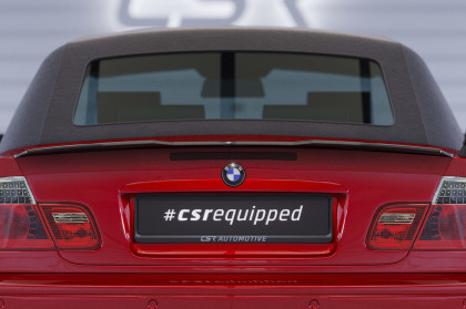 Křídlo, spoiler zadní CSR pro BMW 3 E46 Coupe / Cabrio - carbon look matný