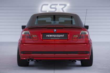 Křídlo, spoiler zadní CSR pro BMW 3 E46 Coupe / Cabrio - černý lesklý