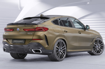 Křídlo, spoiler zadní CSR pro BMW X6 (G06) - černý matný