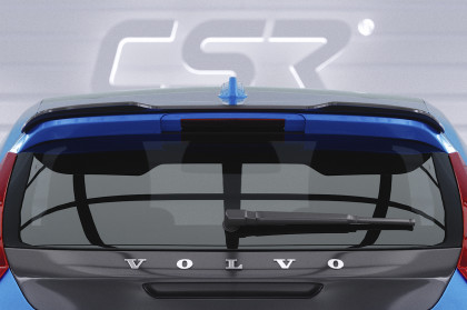 Křídlo, spoiler zadní CSR pro Volvo V40 12-19 R-Design - černý matný