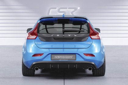 Křídlo, spoiler zadní CSR pro Volvo V40 12-19 R-Design - carbon look lesklý