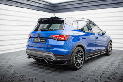 Spoiler zadního nárazniku Seat Arona FR Mk1 Facelift černý lesklý plast