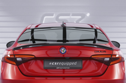 Křídlo, spoiler zadní CSR pro Alfa Romeo Giulia (Typ 952) - černá struktura