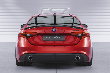 Křídlo, spoiler zadní CSR pro Alfa Romeo Giulia (Typ 952) - černá struktura