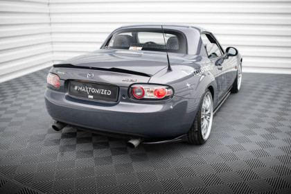 Splittery zadní boční Mazda MX5 NC (Mk3) černý lesklý plast