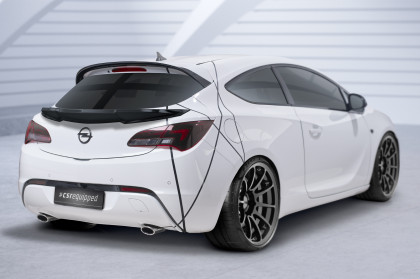 Křídlo, spoiler zadní, spodní CSR pro Opel Astra J GTC - carbon look lesklý