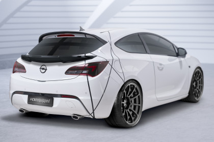 Křídlo, spoiler zadní, spodní CSR pro Opel Astra J GTC - černý lesklý