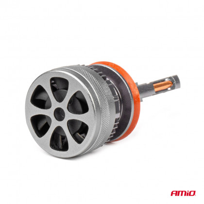 LED žárovky hlavního svícení HP Série H8/H9/H11 Full Canbus AMiO-03677