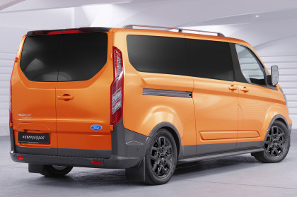 Křídlo, spoiler zadní CSR pro Ford Transit MK7 Custom 2012- carbon look lesklý