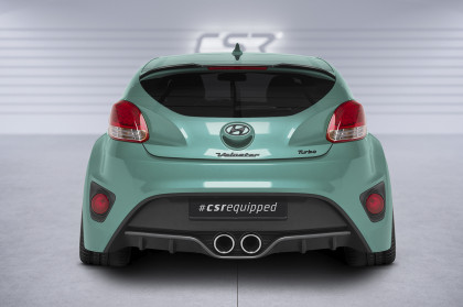 Křídlo, spoiler zadní CSR pro Hyundai Veloster MK1 Turbo - carbon look lesklý