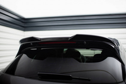 Prodloužení spoileru 3D Porsche Cayenne Mk3 Facelift černý lesklý plast