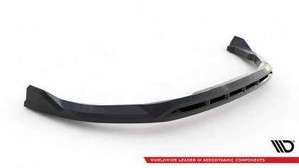 Spojler pod nárazník lipa Peugeot 3008 GT-Line Mk2 Facelift černý lesklý plast