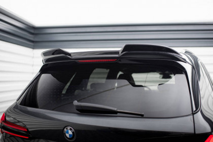 Prodloužení spoileru 3D BMW X5 M F95 Facelift černý lesklý plast