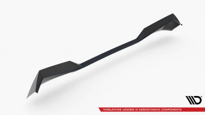 Prodloužení spoileru horní 3D Peugeot 408 Mk1 černý lesklý plast