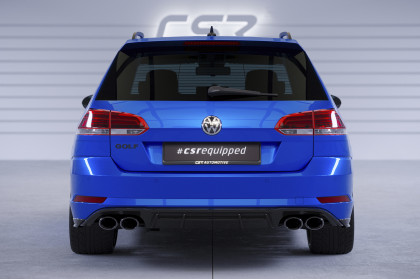 Spoilery pod zadní nárazník - boční splittery - CSR - VW Golf 7 Variant - Černá struktura