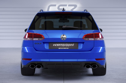 Spoiler pod zadní nárazník, difuzor VW Golf 7 Variant R - Carbon look matný