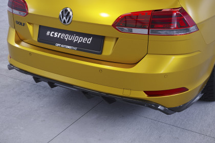 Spoiler pod zadní nárazník, difuzor VW Golf 7 Variant Basic - Carbon look lesklý