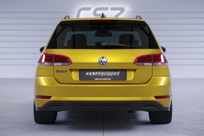 Spoiler pod zadní nárazník, difuzor VW Golf 7 Variant Basic - Carbon look lesklý
