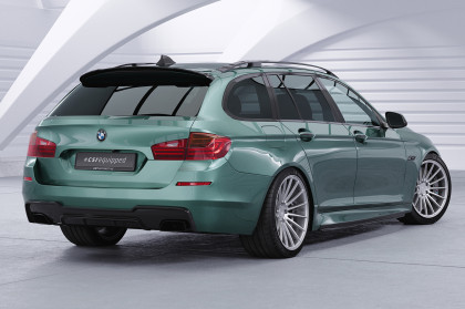Spoiler pod zadní nárazník, difuzor BMW 5 F10/F11 550i/550d M-Paket - Carbon look matný