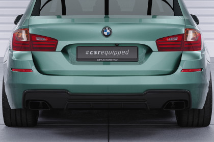 Spoiler pod zadní nárazník, difuzor BMW 5 F10/F11 550i/550d M-Paket - Carbon look lesklý